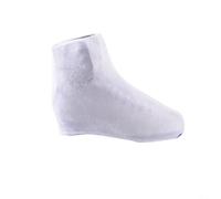 Funda protectora para zapatos de patinaje artístico hecha de forro polar grueso, absorbe la humedad y evita el óxido, la banda elástica garantiza un ajuste seguro durante el viaje o almacenamiento (M