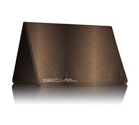Funda protectora patentada para 4 tarjetas | RFID NFC y bloqueador de campo magnético | Organizador para tarjeta de crédito, tarjeta de identificación | Protección de datos al 100 % comprobada por CTC/advanced (miembro de RW TÜV Group) | Persian