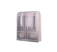 Funda Protectora Perchero Portátil Funda Perchero Largas Fundas de Ropa a Prueba de Polvo Antihumedad Cubierta de Perchero Transpirable para Camisa/Traje/Abrigos