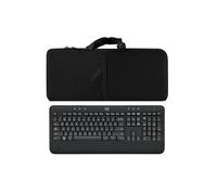 Funda protectora portátil a prueba de golpes para teclado y mouse Logitech MK540/MK545 Advanced Wireless Keyboard & Mouse Combo; negro