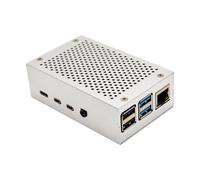 Funda protectora portátil de diseño compacto para Raspberry Pi 4, accesorios