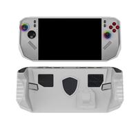 Funda protectora portátil de TPU para MSI Claw 8 Z2 Extreme, ergonómica, antideslizante, a prueba de golpes, para consola de juegos Claw 8 Z2 Extreme Soft Shell con soporte (blanco)