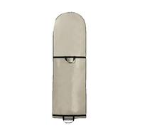 Funda Protectora portátil de Tul translúcido for Vestido de Novia, Color Beige, no Tejida, for Guardar Manualidades, 180 cm FC85