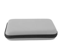 Funda Protectora Portátil para Consola de Juegos 3DS XL, Jugar en Cualquier Lugar y en Cualquier Momento, Gran Capacidad para Accesorios (Silver)