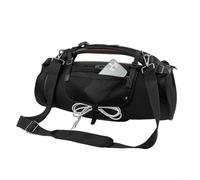 Funda protectora portátil para JBL para Boombox 3 con correa para el hombro, compatible con Boombox 1 y 2, construcción de nailon con bolsillo de malla para dispositivos móviles