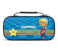 Funda protectora PowerA para Nintendo Switch, Switch Lite y modelo OLED, funda protectora rígida con asa de transporte y almacenamiento para 9 tarjetas de juego, oficial: Mystery Block Mario