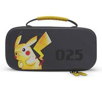 Funda protectora PowerA para Nintendo Switch, Switch Lite y modelo OLED, funda protectora rígida con asa de transporte y almacenamiento para 9 tarjetas de juego, oficial: Pikachu 025
