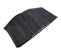 Funda protectora redonda para mini parrilla de barbacoa con material a prueba de salpicaduras y parte inferior elástica compatible con parrillas eléctricas George Foreman