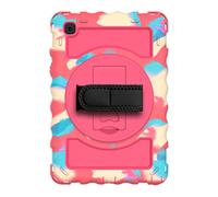 Funda protectora resistente a los golpes para Samsung Galaxy Tab A8.0T290/T295, diseño de doble capa a prueba de golpes, soporte de 360 grados para