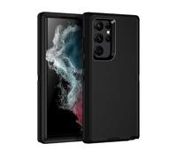 Funda Protectora Resistente a Prueba de Golpes para Samsung Galaxy S25 S24 Ultra S23 S22 S21FE S20 S10 Plus Note 20Ultra Note 10 9, Color Negro, para Note 20 Ultra