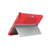 Funda Protectora Resistente Todo en para Surface Pro 7-4 / Pro 2017 / Pro LTE, Color Rojo, con Soporte para Lápiz.