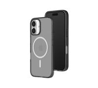 Funda Protectora RHINOSHIELD JellyTint Transparente Compatible con MagSafe para [iPhone 16 Plus] | Fuerza Magnética Superior, Resiste Arañazos, Antigolpes, Diseño de Recorte para Cámara - Negro Cuarzo