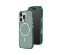 Funda Protectora RHINOSHIELD JellyTint Transparente Compatible con MagSafe para [iPhone 16 Pro Max] Fuerza Magnética Superior, Resiste Arañazos, Antigolpes, Diseño de Recorte para Cámara - Verde Musgo