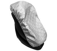 Funda Protectora Solar Universal Para Silla de Coche Infantil Silla Coche Bebé Ajustable Elástica Protector Solar Anti Calor y Anti UV Grupos 0-3 Medidas 90 x 50cm Color Plata