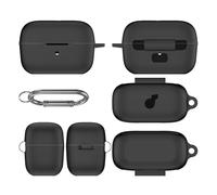Funda protectora suave y flexible para auriculares inalámbricos antiarañazos con mosquetón para accesorios Anker Soundcore C50i