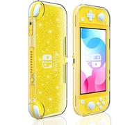 Funda Protectora Switch Lite, Funda Transparente con Purpurina Switch Lite, Cubierta de TPU Brillante para Switch Lite, 1 Paquete
