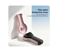 Funda Protectora Todo en para para Osmo Pocket 4P Carcasa Dura Antirayaduras con Tapa Plegable para Accesorio de para para Osmo Pocket 4P