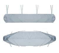 Funda Protectora Toldos, 420D Oxford Tarpaulin Awning Bolsa de Almacenamiento Solar Impermeable contra la Nieve de Polvo, para Patio Cubierta Retráctil, Jardín Al Aire Libre y muebles (3.5M Gris)