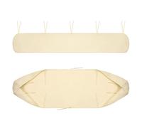 Funda Protectora Toldos, 420D Oxford Tarpaulin Awning Bolsa de Almacenamiento Solar Impermeable contra la Nieve de Polvo, para Patio Cubierta Retráctil, Jardín Al Aire Libre y muebles (4M Beige)