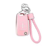 Funda Protectora TPU para Llave Coche para Vauxhall para Opel para Astra J para Corsa D para Vectra C para Zafira L778 para Insignia(Pink,Set 2)