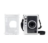 Funda Protectora Transparente cámara para Instax Mini EVO Antiarañazos Funda Protectora Dura a Prueba de Golpes con Correa para el Hombro