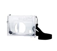 Funda protectora transparente para cámara con correa de hombro y correa para accesorios EVO
