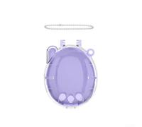 Funda protectora transparente para conexión Tamagotchi, carcasa rígida de policarbonato con cordón, cubierta a prueba de golpes para consola electrónica de juegos de mascotas