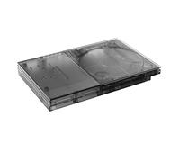 Funda protectora transparente para consolas PS2 serie 9XXXX/7XXXX, carcasa de repuesto para PS2 Slim 9XXXX 7XXXX, accesorio de consola de videojuegos retro (9XXXX negro transparente)