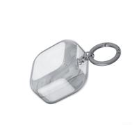 Funda protectora transparente para Galaxy Buds 4/4 Pro, parachoques suave antiarañazos, con clip para llavero, carcasa transparente que no amarillea, carcasa transparente para viajes al aire libre