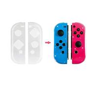 Funda Protectora Transparente para Mando de Juego, Funda de Repuesto para Controlador de Bolsillo DIY para Interruptor, Funda Protectora a Prueba de Polvo y antiarañazos para Gamepad