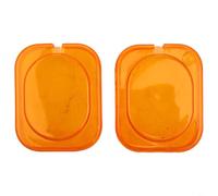 Funda Protectora Transparente para TPU para Nothing Headphones (1) Arañazos para Polvo Golpes 10x8x2.7cm(Transparent Orange)