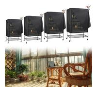 Funda protectora transpirable para jaulas de pájaros, tela Oxford 210D, impermeable y resistente al polvo, para jaulas de 48 x 48 x 102 cm, mejora las condiciones de vida (84 x 59 x 104 cm)