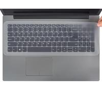 Funda Protectora Universal de Silicona para Teclado Portátil de 15.6, 16, 16.1 y 16.4 Pulgadas Con Teclado Numérico - Protector Impermeable Antipolvo - Transparente