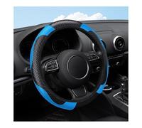 Funda Protectora Volante Funda para Volante de Coche sin círculo Interior PU Repujado Fibra Carbono Antideslizante 1457 a 1496 Pulgadas Accesorios