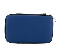 Funda protectora y compartimento para tarjetas de juego compatible Nintendo 3DS, 3DS XL, DS, DS Lite, DSi, DSi XL, New 2DS XL, New 3DS, New 3DS XL, Analogue Pocket - Estuche resistente en azul oscuro
