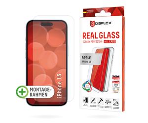 Funda protectora y cristal blindado Displex para Iphone 15