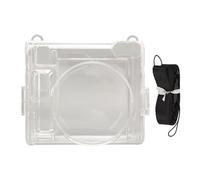 Funda Protectora y Portátil para Instax Square SQ40, Funda de Transporte de Repuesto para Instax Square SQ40, Funda Rígida Transparente con Correa Ajustable Desmontable