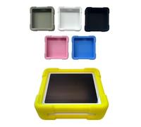 Funda protectora y protector de pantalla, compatible con lectores de pago de tarjetas SumUp Solo y SumUp Solo Lite (amarillo fluorescente)