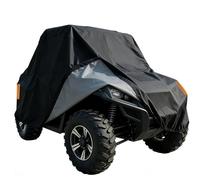 Funda Quad para Can-Am Defender MAX HD10 XT,UTV Cubierta Quad Exterior Todas Accesorios,para Quads Protección contra la Lluvia Nieve Polvo Sol para vehículos de Cuatro Ruedas