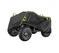 Funda Quad para Yamaha YFZ450R 2008-2023, Cubierta Protectora para Vehículo, Funda para Moto, Exterior para Quad, Impermeable, A Prueba de Viento, Anti-UV,Black(XL)