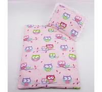 Funda rawstyle 4 piezas Set para carrito cama de techo + cojín + relleno (Familia sobre las nubes color rosa)
