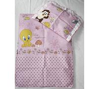 Funda rawstyle 4 piezas Set para carrito cama de techo + cojín + relleno negro Beige + Vögel orange Talla:1 x Kissen 25cm x 35cm und 1 x Decke 70cm x 50cm