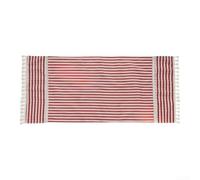 Funda Rayada para Nevera Poliéster 55x140cm(Red) | a para rayas // para beige, para estilo nórdico minimalista, protege contra para polvo, para fácil limpieza