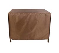 Funda rectangular impermeable para muebles de patio, 99 x 99 x 71 cm, funda grande para mesa de exterior, tela Oxford 420D, resistente a la nieve y al viento, protector de muebles de jardín