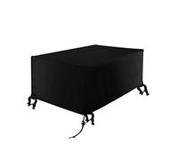 Funda rectangular para mesa de jardín al aire libre, 250 x 180 x 75 cm, impermeable, resistente a los rayos UV, protector de muebles de patio, resistente
