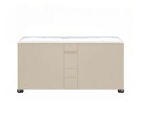 Funda rectangular para muebles de jardín, impermeable, tela Oxford 420D, resistente a los rayos UV, a prueba de desgarros, protección completa para muebles de exterior, protección completa contra la