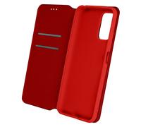 Funda Redmi Note 10 5G / Poco M3 Pro Tarjetero Soporte Vídeo Rojo