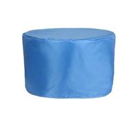 Funda redonda para muebles de jardín al aire libre, tela Oxford 420D impermeable, resistente a los rayos UV, resistente a la intemperie, protector de mesa y silla y protección resistente para tu juego