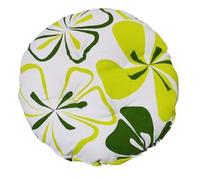 Funda Redondo para Taburete con Cojín de Asiento Suave, Decorar Muebles Funda Antideslizante para Puffe,Funda Protectora Otomana Elástica(@17,35cm/14in)