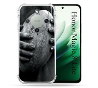 Funda Reforzada para Honor Magic 8 Lite 5G Sport Rugby Balón Vintage